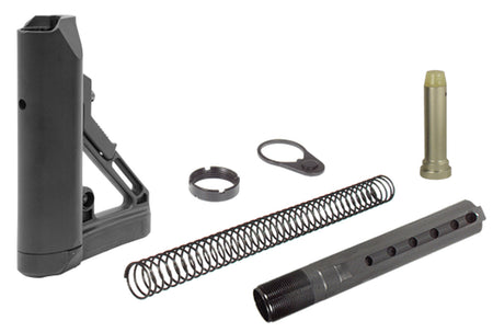 UTG Pro RBUS1BM OPS Ready S1 6-Position Mil-Spec Stock Kit Black AR-15