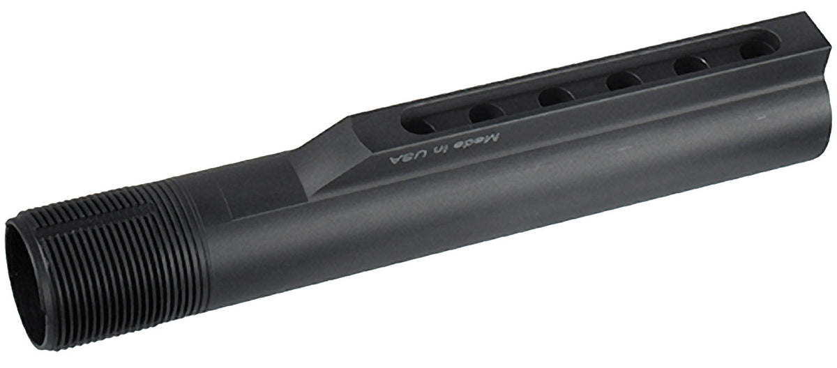 UTG Pro TLU001 AR-15 Mil-Spec 6-Position Buffer Tube Black Anodized 6061-T6 Aluminum