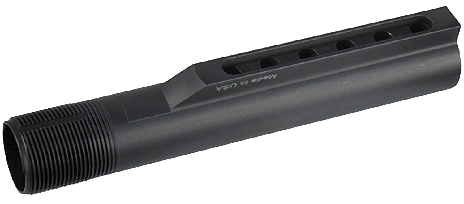 UTG Pro TLU001 AR-15 Mil-Spec 6-Position Buffer Tube Black Anodized 6061-T6 Aluminum