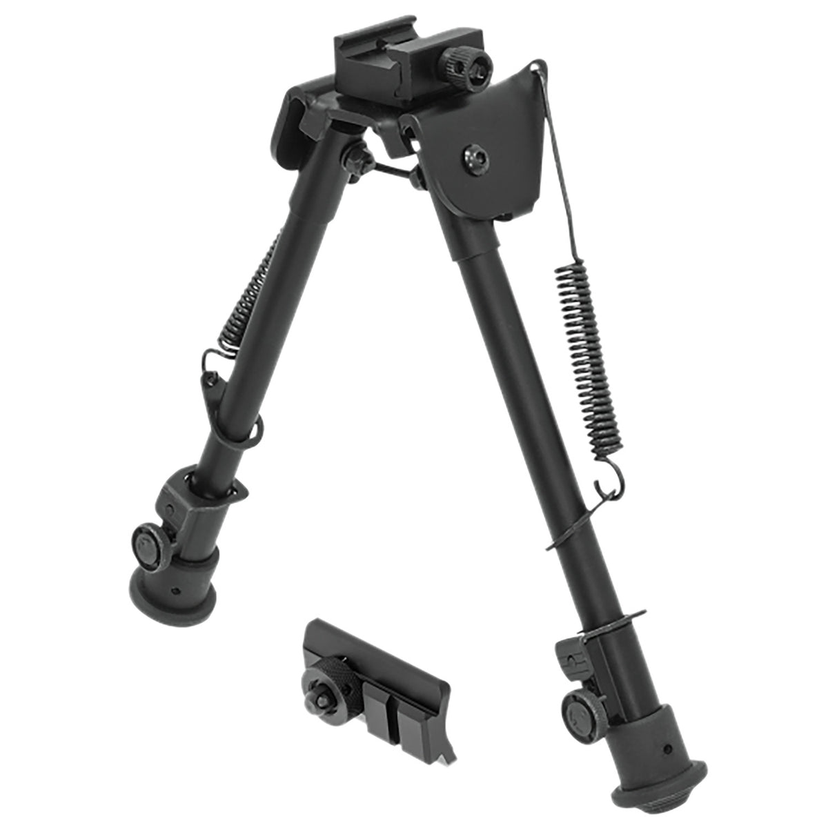 UTG Tactical OP Bipod Black Aluminum Steel 8.3-12.7" TLBP88