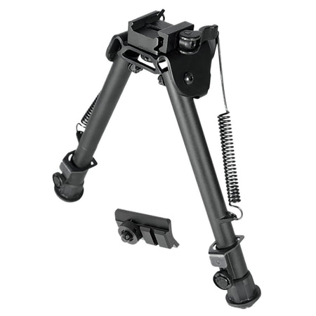 UTG TL-BP88Q Quick Detach Tactical Bipod Black Metal 8-12.4"