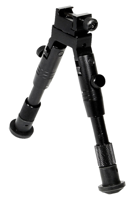 UTG TL-BP28S SWAT Shooter's Bipod Matte Black Aluminum 6.2-6.7"