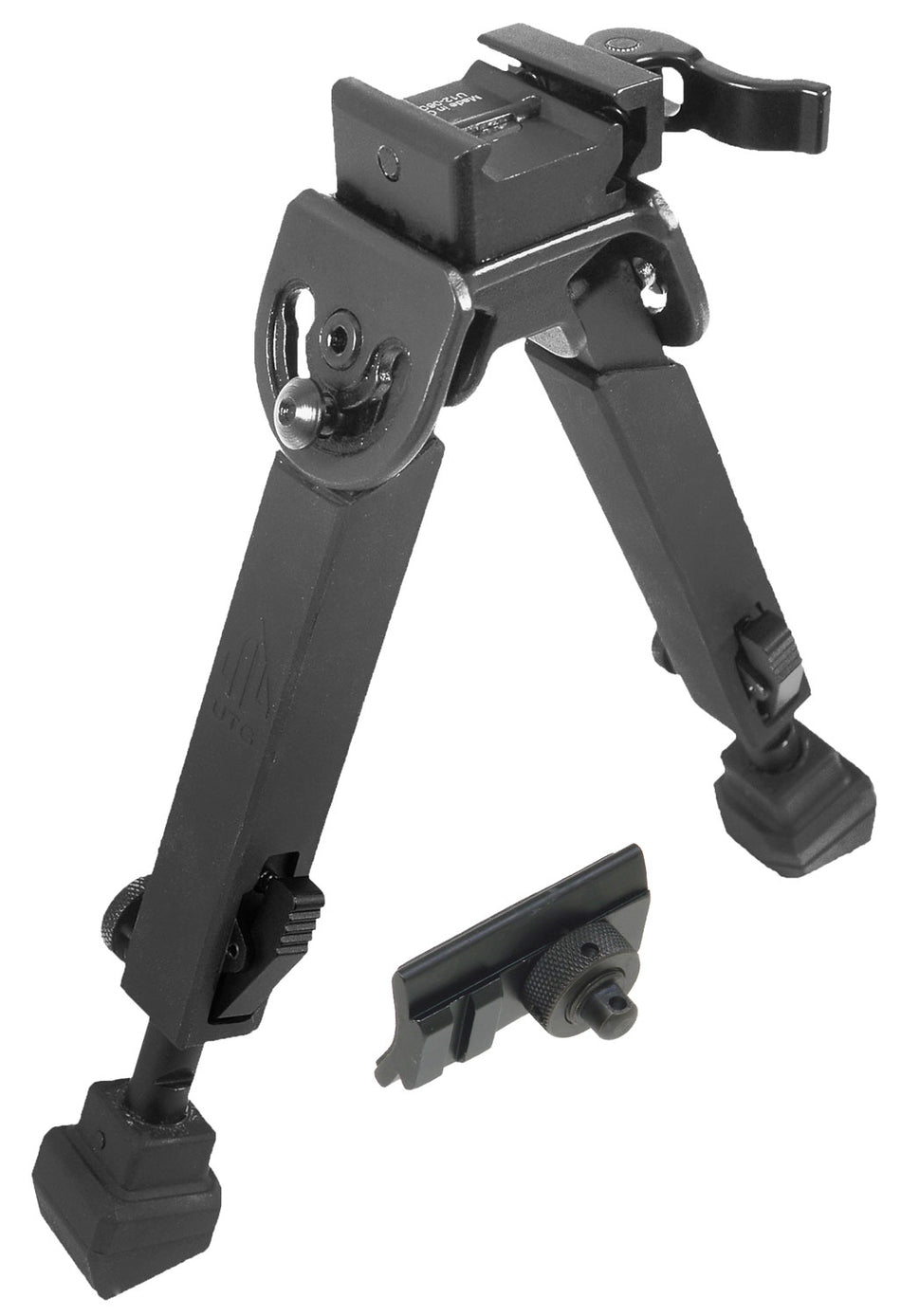 UTG TLBP20QA Armored QD Bipod Black Metal 6-8.5" Picatinny