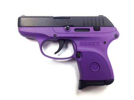 Ruger LCP .380 ACP Black/Purple Polymer Frame 6+1 Pistol