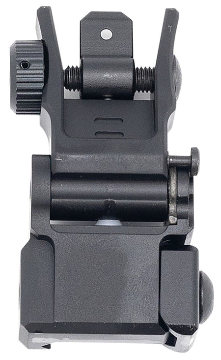 UTG ACCU-SYNC MNT955 AR-15 Flip-Up Rear Iron Sight Dual Aperture Picatinny