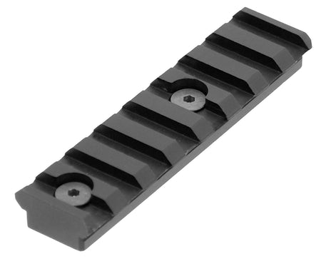 UTG Pro MTURS04M KeyMod 8-Slot Picatinny Rail Black Aluminum