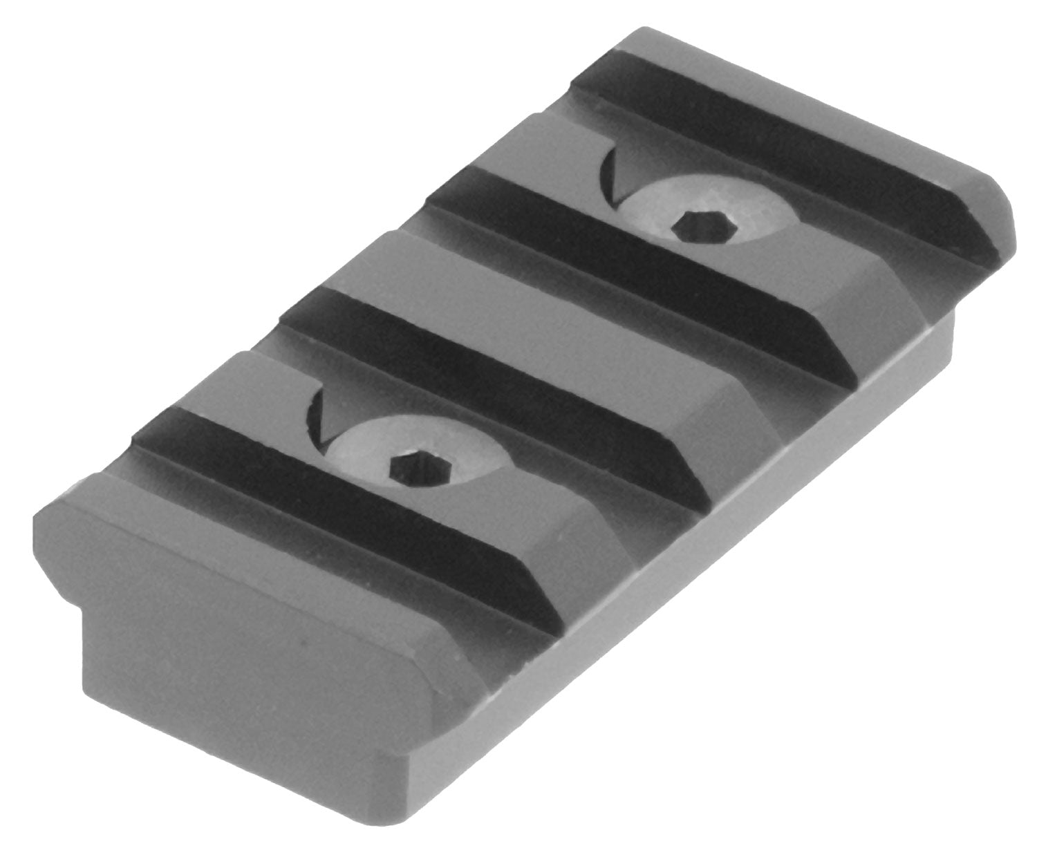 UTG Pro MTURS04S KeyMod 4-Slot Picatinny Rail Black