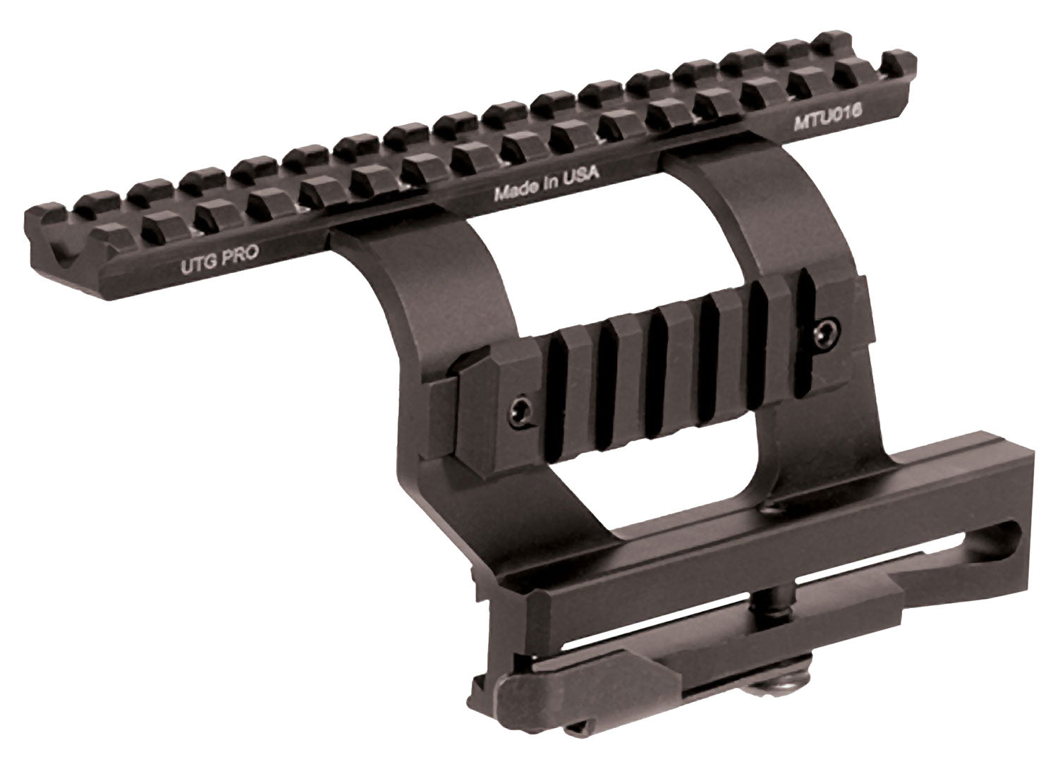 UTG Pro MTU016 AK Side Dovetail Quick-Release Optic Mount Black