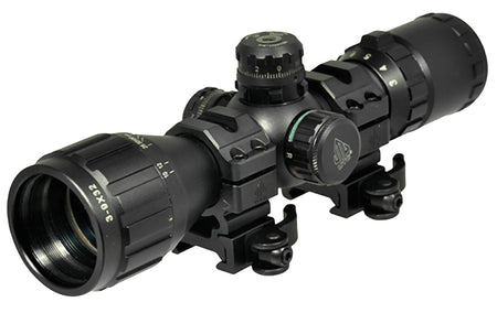 UTG SCP-M392AOLW BugBuster Black 3-9x 32mm 1-Inch Tube Illuminated Mil-Dot Reticle Scope