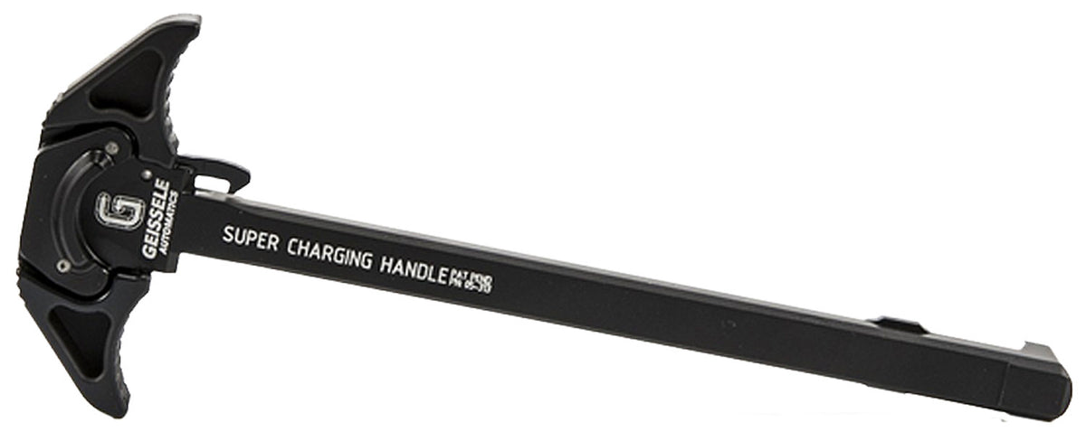 Geissele Super Charging Handle AR-10 Black Anodized 7075-T6 Aluminum Ambidextrous