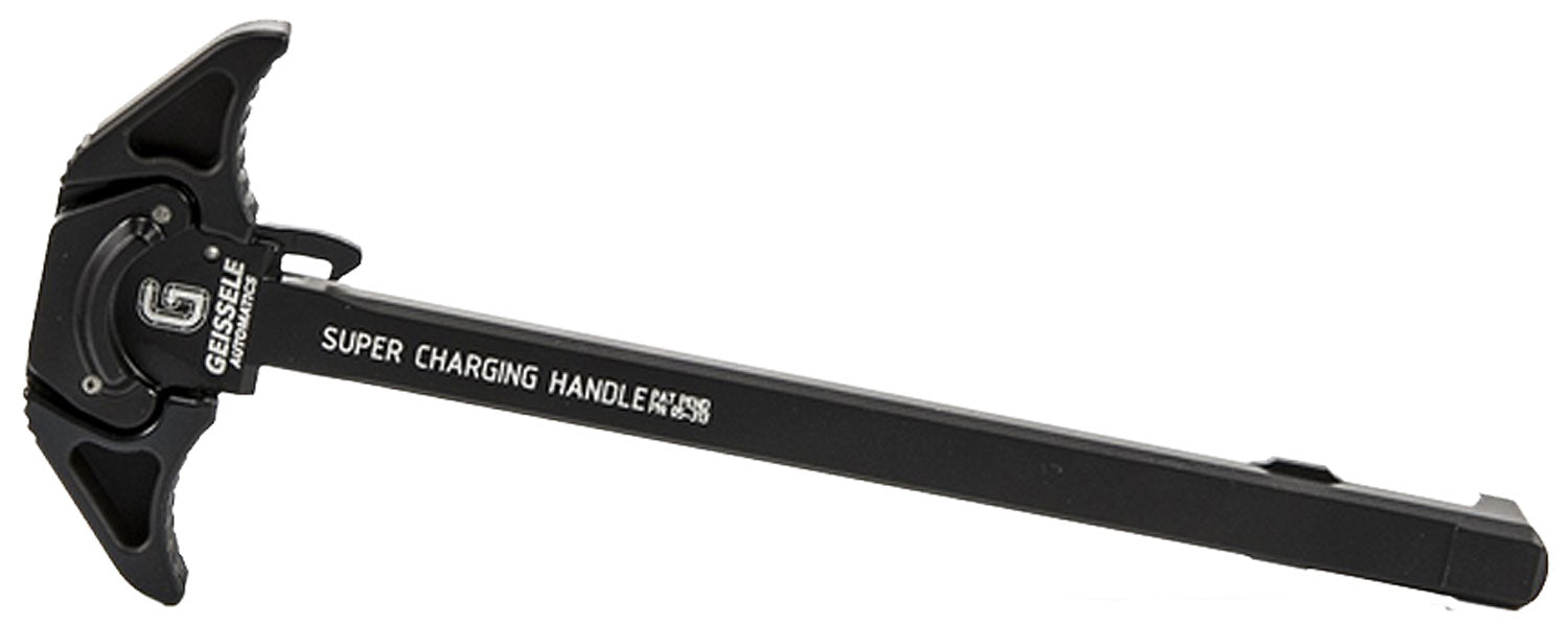 Geissele Super Charging Handle AR-10 Black Anodized 7075-T6 Aluminum Ambidextrous