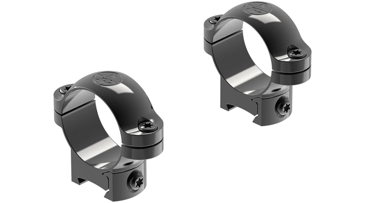 Leupold 49947 Rimfire Black Gloss 1" Medium Riflescope Ringmounts