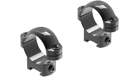 Leupold 49947 Rimfire Black Gloss 1" Medium Riflescope Ringmounts
