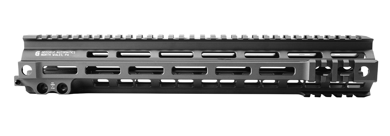 Geissele 05278B SMR MK4 M-LOK Black Picatinny Rail Free-Float Handguard