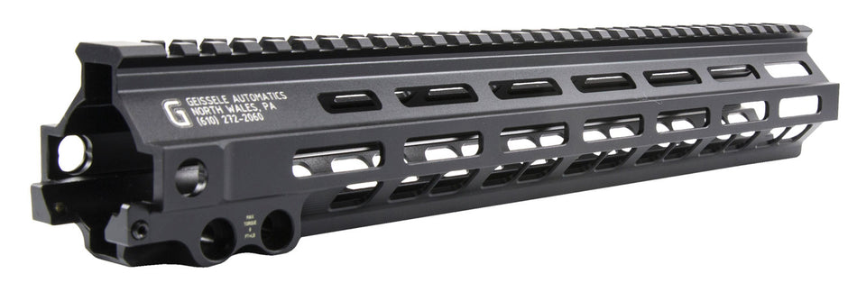 Geissele 05285B SMR MK8 13.5" M-LOK Black Anodized Free-Float Rail AR Platform
