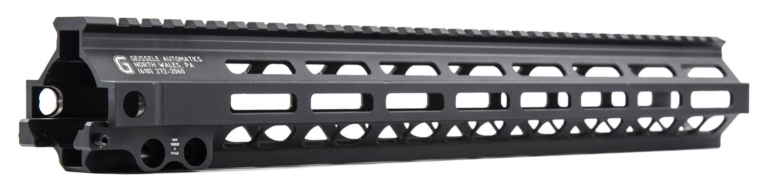 Geissele 05-286B SMR MK8 15" M-LOK Black Free-Float Rail AR-15/M16/M4