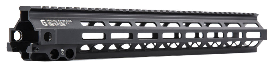 Geissele 05-286B SMR MK8 15" M-LOK Black Free-Float Rail AR-15/M16/M4