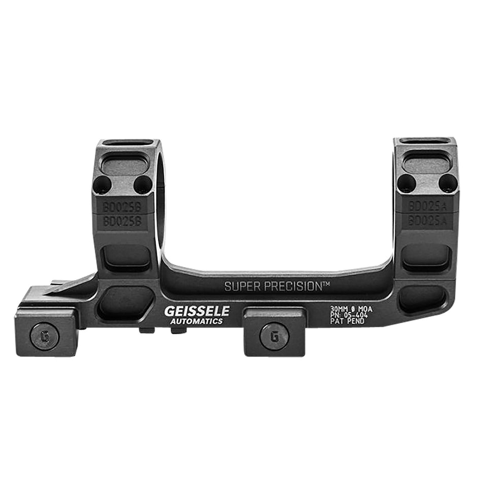 Geissele Super Precision AR-15 Scope Mount and Ring Combo Black Anodized 05404B