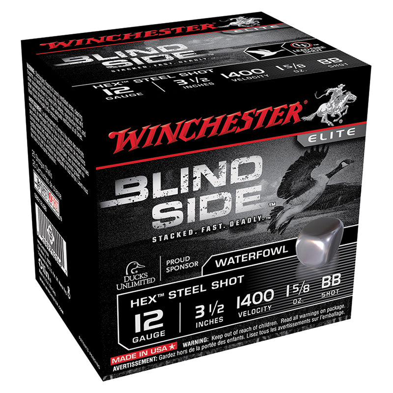 Winchester 12 Gauge Shotgun Shells  BB 1-5/8 oz 3.5 in