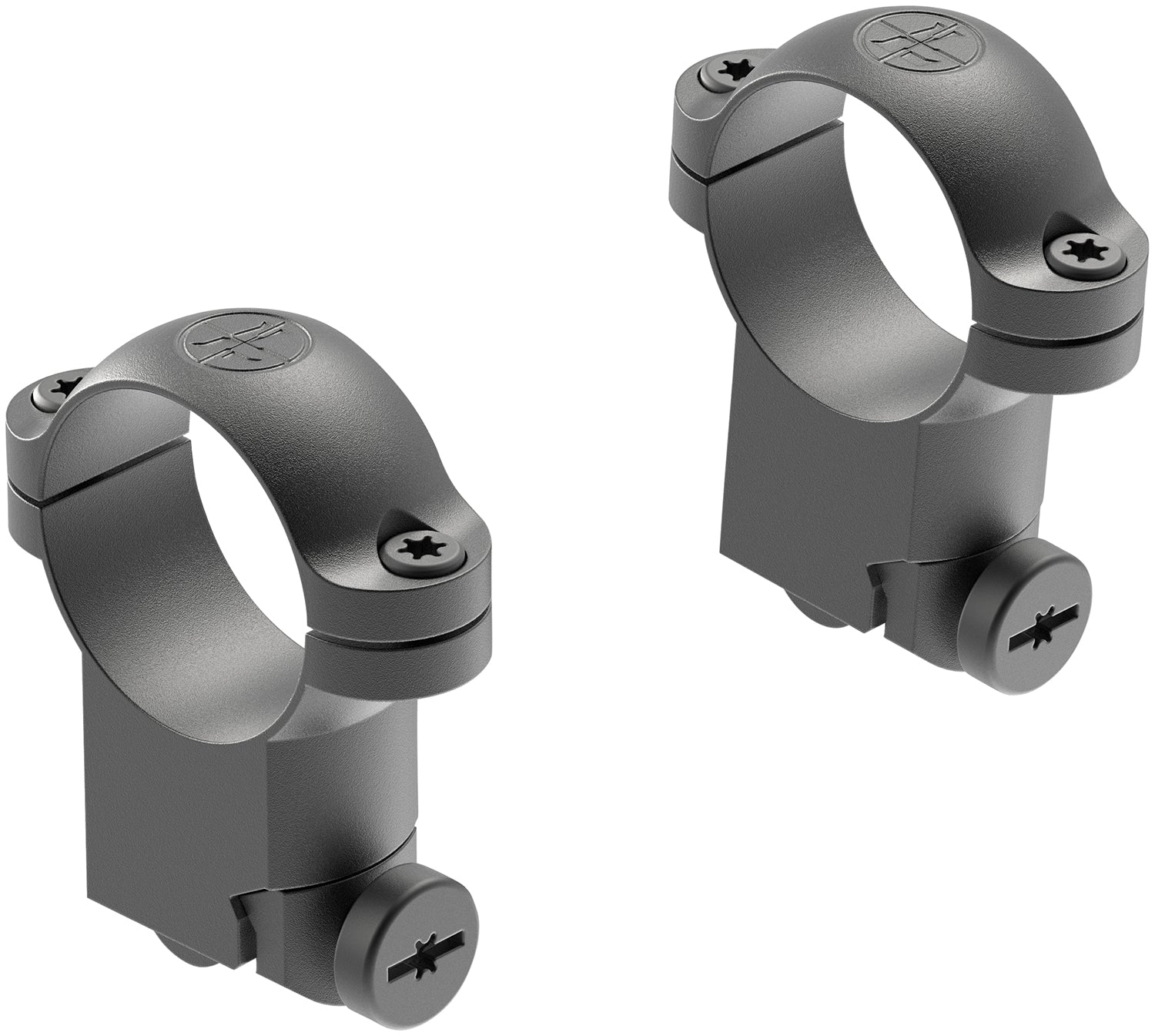 Leupold 50217 Ruger No.1/77/11 Ringmounts 1" High Matte Black