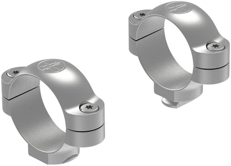 Leupold 52494 STD Steel Scope Rings Silver 30mm Medium Height