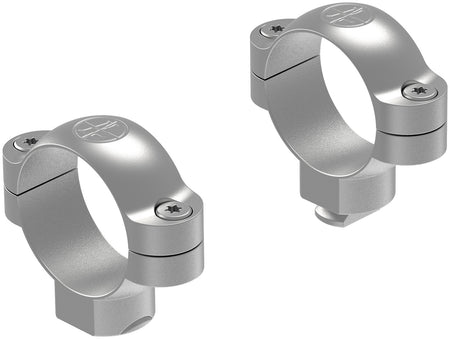 Leupold 52495 STD Steel Scope Rings Silver 30mm High Profile