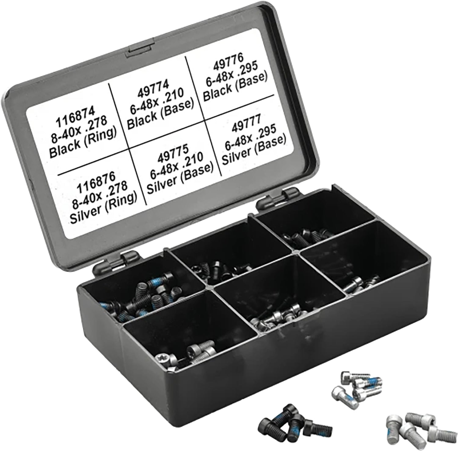 Leupold 52395 40-Piece Torx Base and Ring Screw Kit