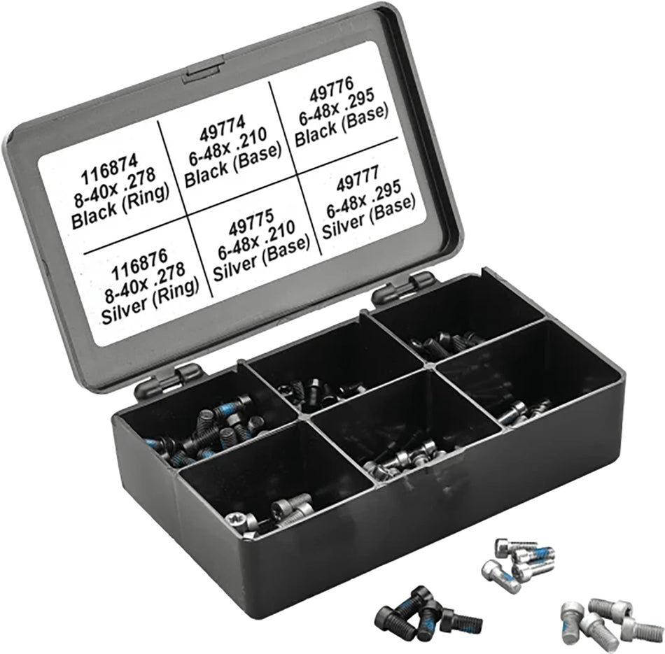 Leupold 52395 40-Piece Torx Base and Ring Screw Kit