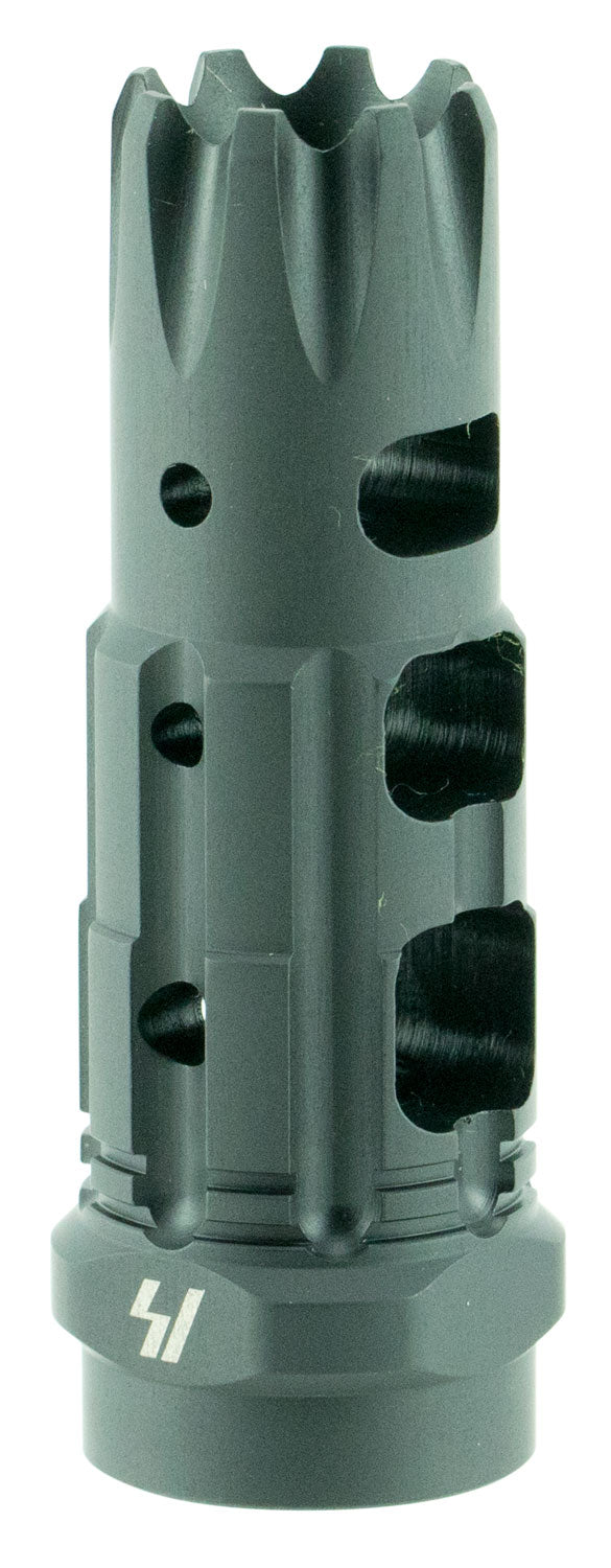 Strike Industries TCCOMP223 Triple Crown Compensator Black Steel 5.56x45mm NATO AR-Platform
