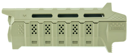 Strike Industries STRIKEHGCFD Viper Carbine Handguard AR-Platform Flat Dark Earth Black Inserts Polymer