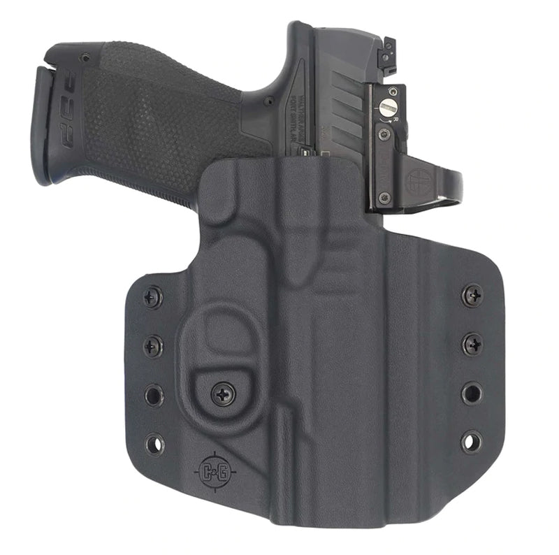 C&G Outside Waistband Holster Walther PDP 4-inch Left-Handed Black