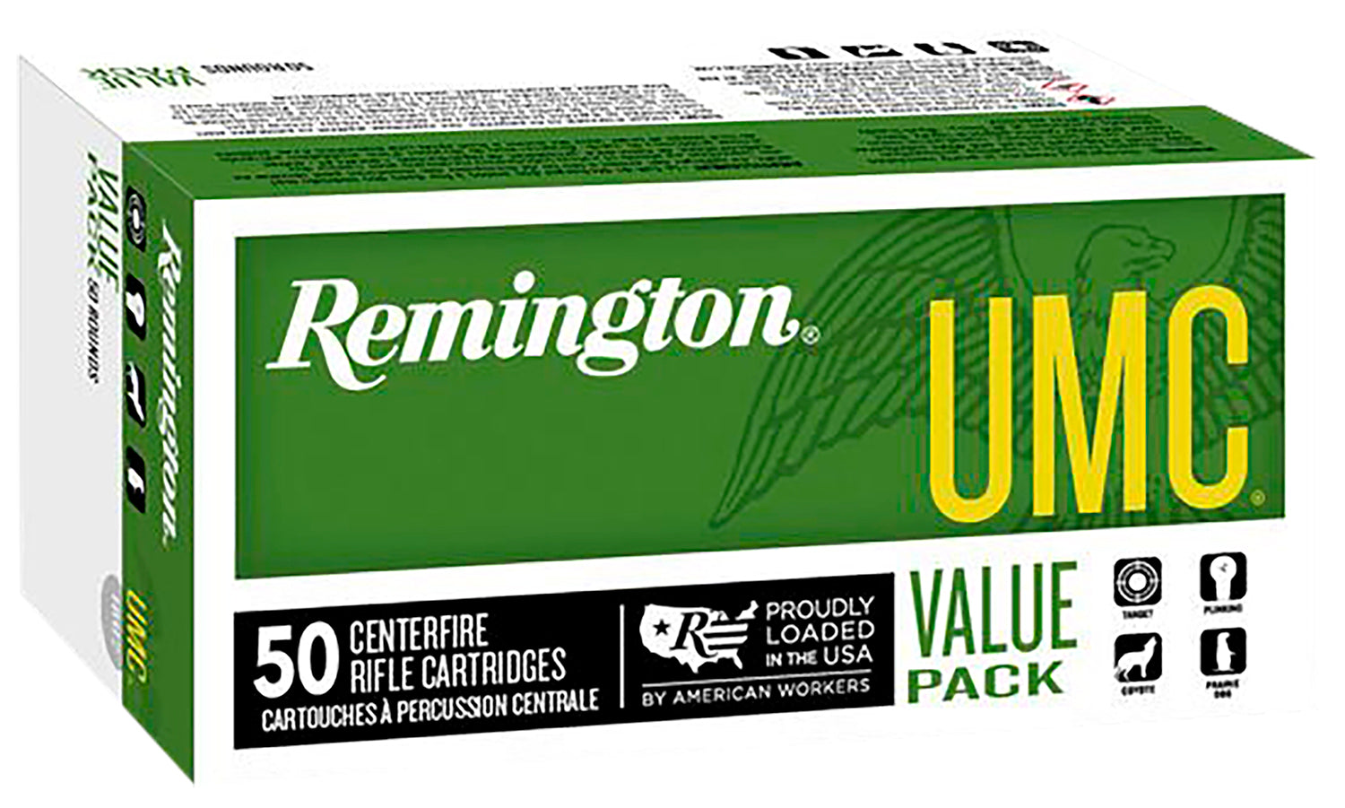 Remington .223 Remington 23908 UMC Value Pack Jacketed Hollow Point JHP 50 Grain