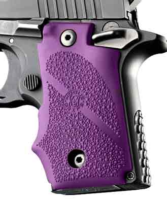 Hogue Purple Rubber Wrap-Around Grip for SigArms P238