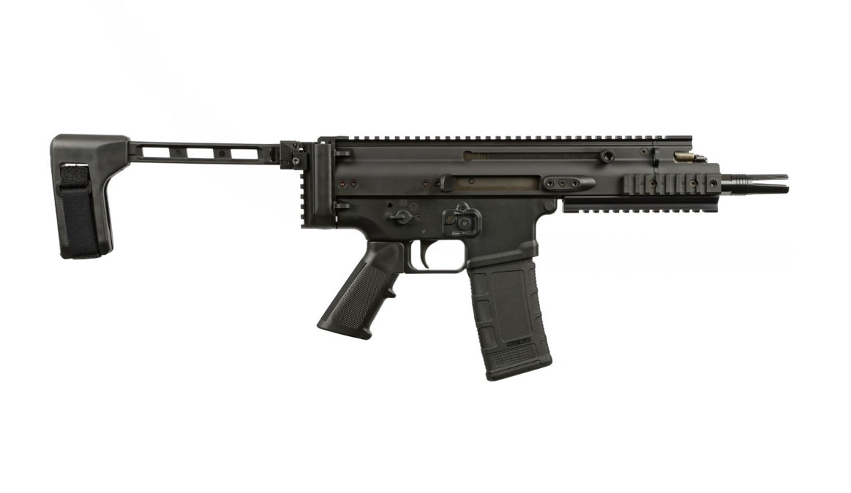 FN 38101886 SCAR 15P 300 Blackout 30+1 7.50" Black Picatinny Rail Aluminum Receiver SB Tactical Brace