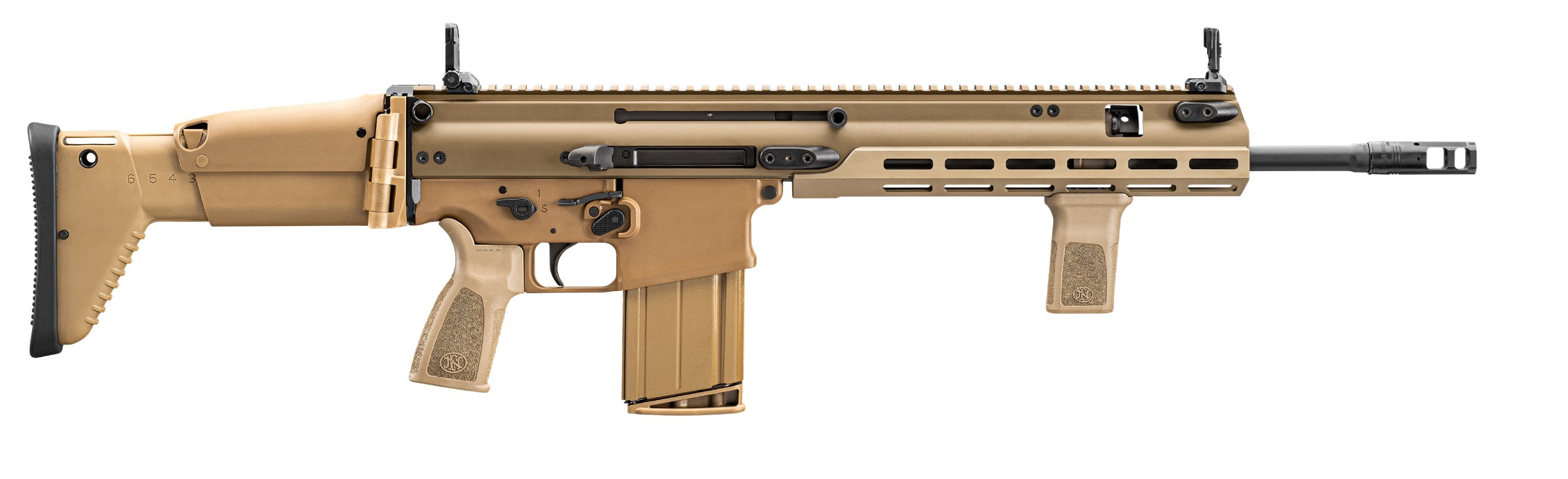 FN 38102017200 SCAR17S 7.62 16.25 16/20R FDE