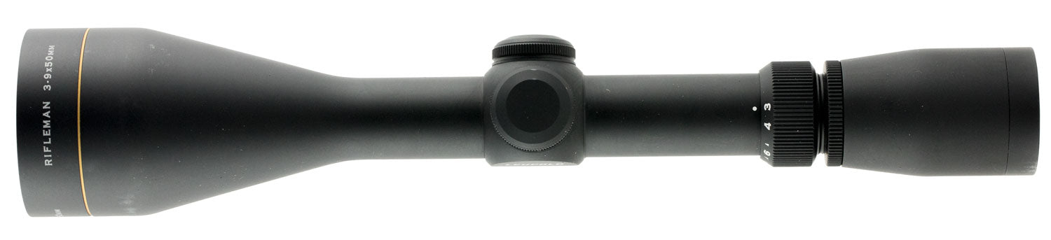 Leupold Rifleman 3-9x50mm Scope 1-Inch Tube Matte Black Wide Duplex