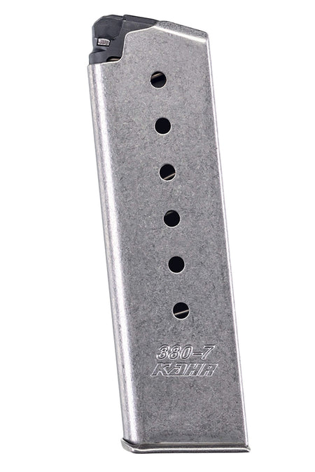Kahr Arms K387 7-Round .380 ACP OEM Stainless Pistol Magazine for Kahr CT