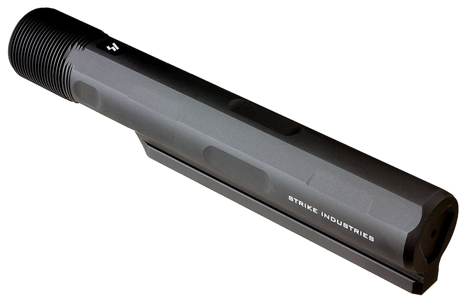 Strike Industries ARARET7BK AR-15 AR-10 7-Position Advanced Receiver Extension Black Anodized Aluminum