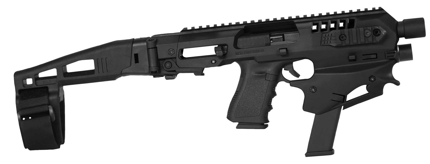 CAA MCK Gen2 Advanced Kit Glock 17/19/22/23/31/32/G45 Black Long Stabilizer
