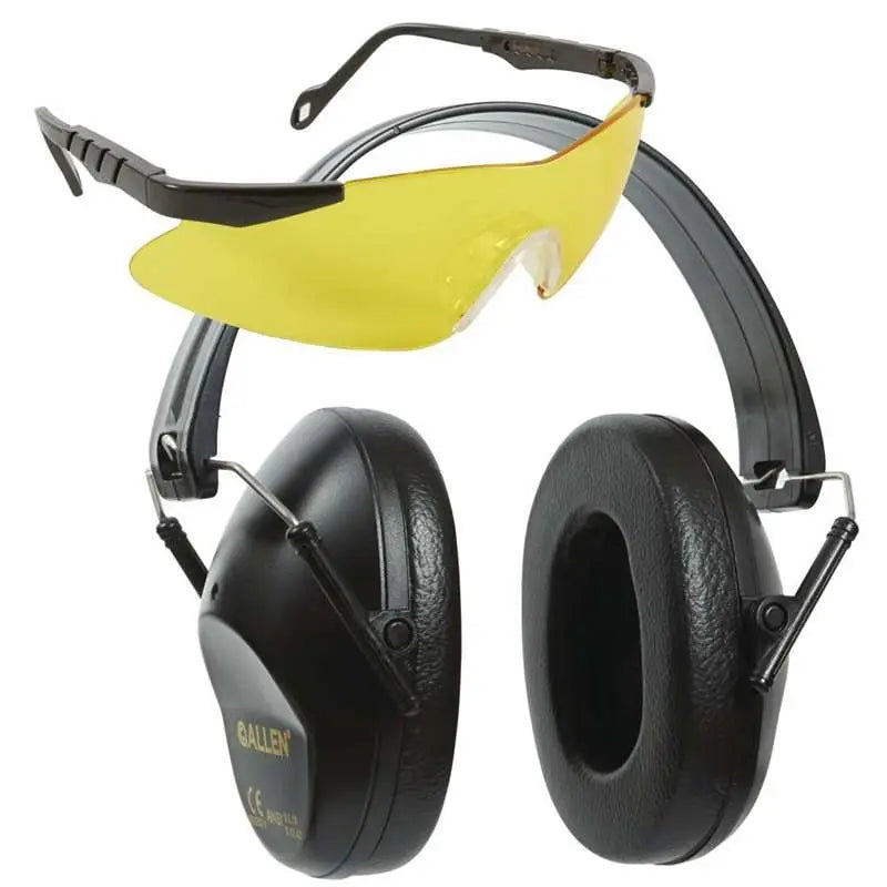 Allen Reaction Shooting Muff and Glasses Combo Set