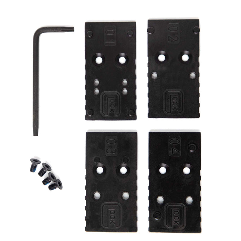 Glock Gen5 MOS Optic Adapter Set 01 nDLC Finish