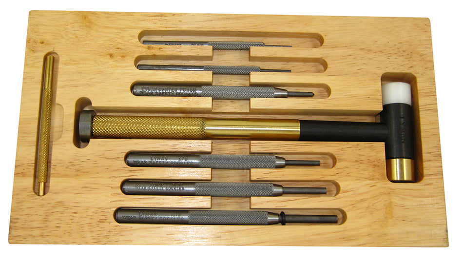 Lyman 7031298 Deluxe Hammer & Punch Kit Complete Gunsmith Set