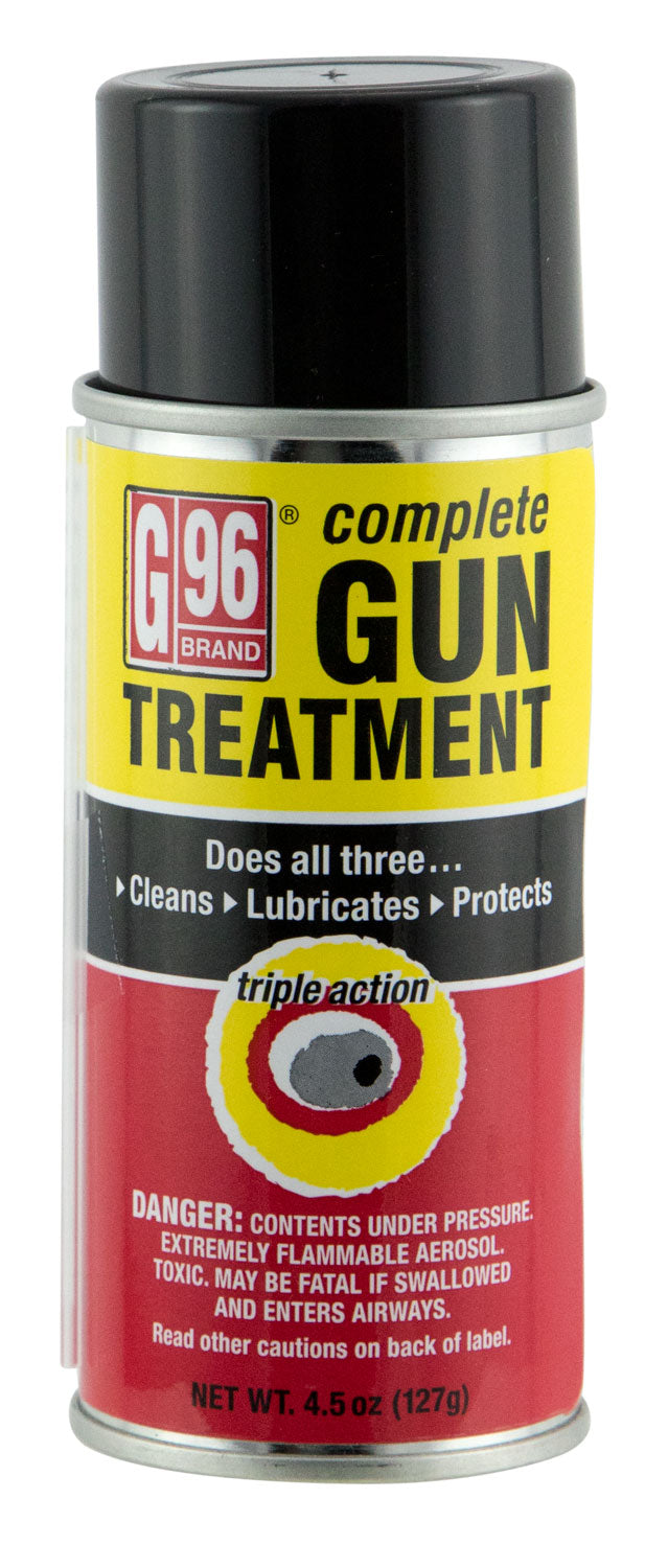 G96 Gun Treatment 4.5oz Aerosol Can - Firearm Cleaner, Lubricant and Protectant