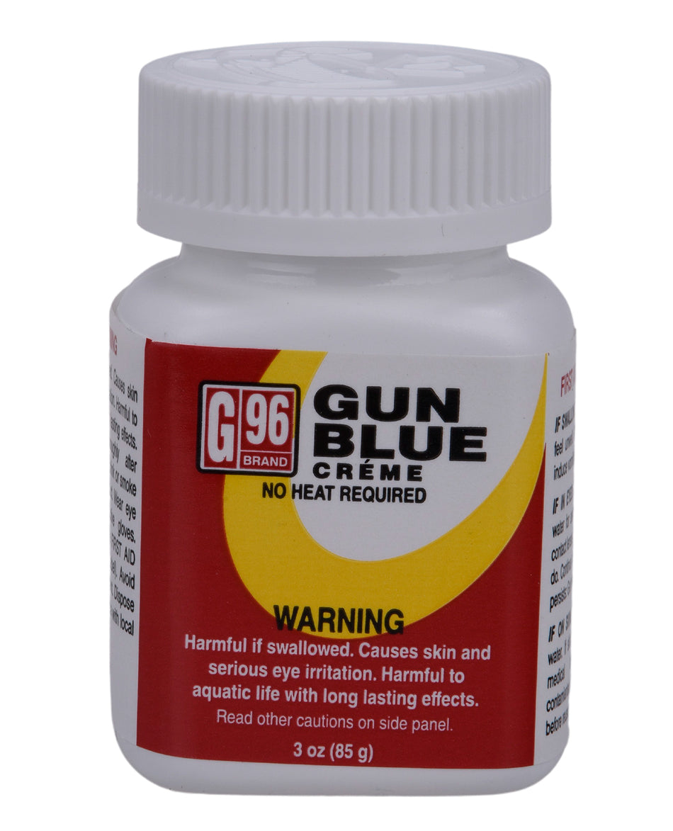 G96 Gun Blue Creme 3oz - No-Streak Firearm Bluing Touch-Up