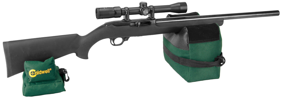 Caldwell DeadShot Empty Front and Rear Shooting Bags Dark Green Polyester 8 lbs Model 248885