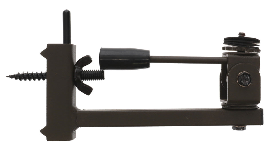 HME BTCH Trail Camera Holder with 360 Rotation and 120-Degree Tilt Brown