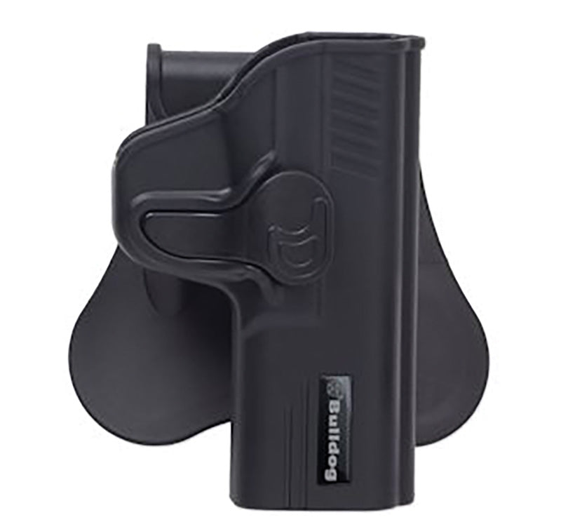 Bulldog Cases RR-S320 Polymer Paddle Holster, Fits SIG P320 Series, Right Hand, Black