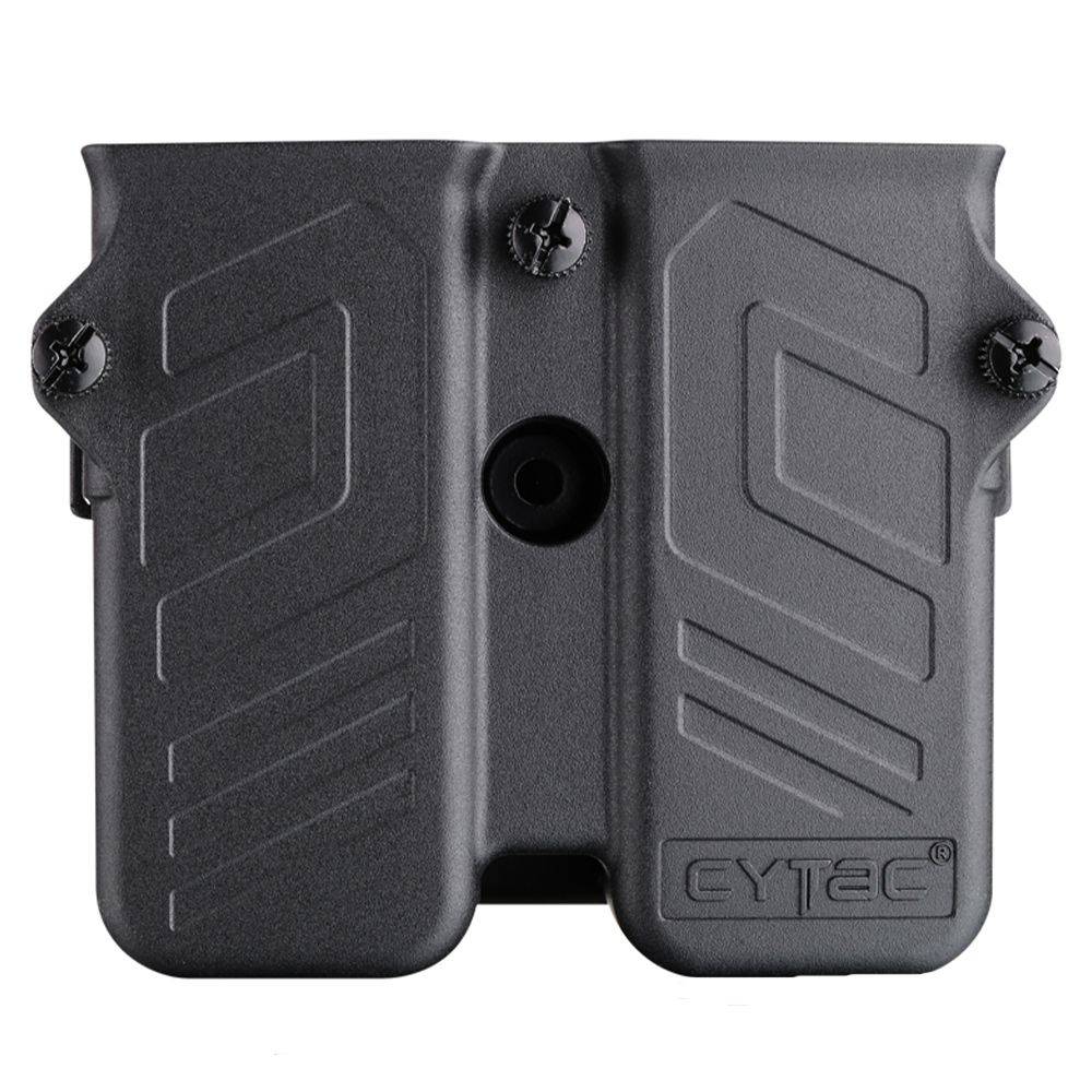 Cytac Universal Dual Mag Pouch 9mm 40S&W 45 Auto Compatible