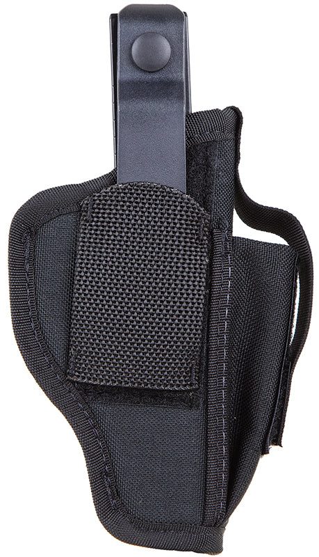 Blackhawk 40AM01BK Ambidextrous IWB OWB Holster Size 01 Black Nylon Fits Medium Autos 3-4 Inch Barrel