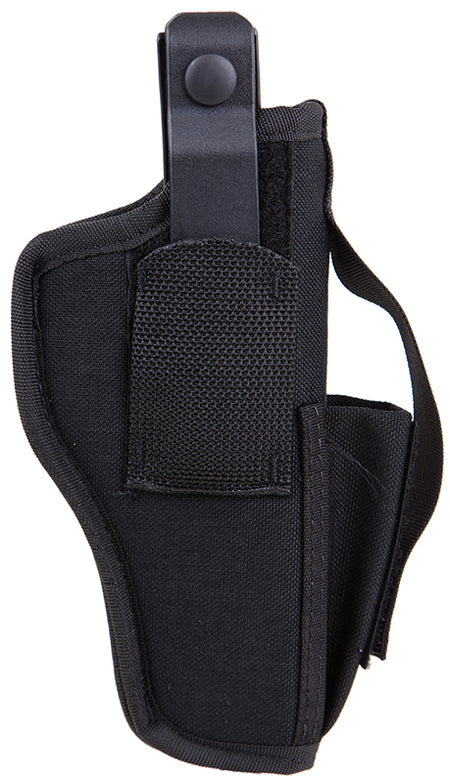Blackhawk 40AM03BK Ambidextrous IWB OWB Holster Size 03 Black Nylon Fits Large Semi-Auto 4.5-5 Inch Barrel
